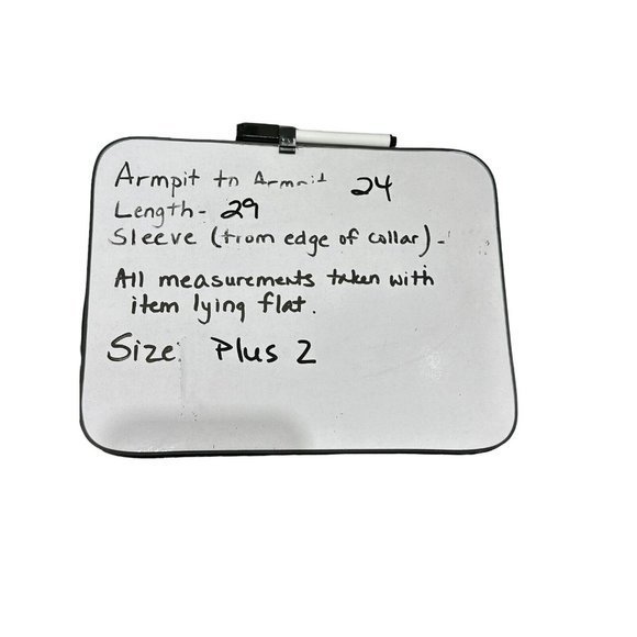 Instant Message Woman Heather Charcoal Dahlia Tank Loose Plus 2 - Picture 7 of 7